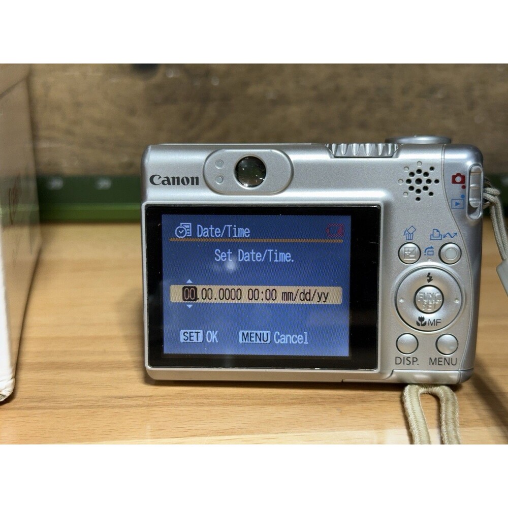 🔥Canon PowerShot A540 6MP Digital Camera 4x Zoom w/ Box SD Card Tested Working - Picture 13 of 16